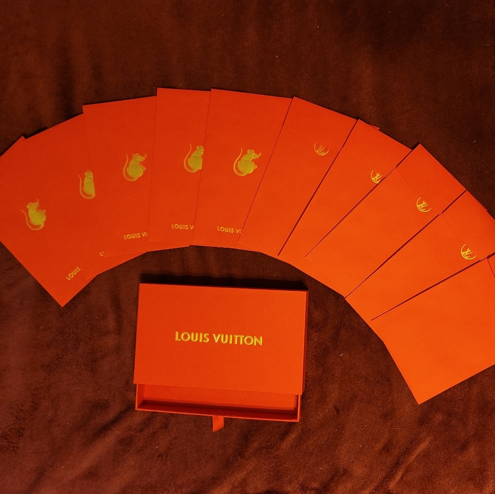 Louis Vuitton card and case CNY year of the rat
